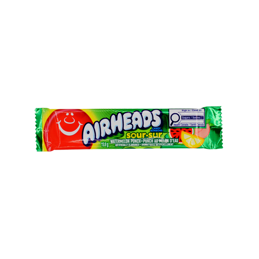 Airheads sour watermelon punch