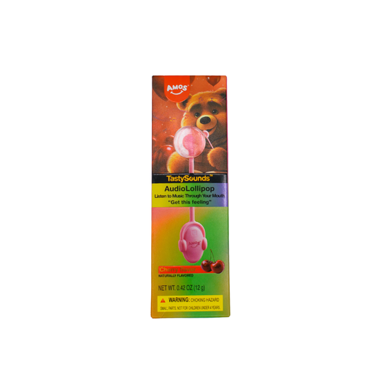 Tastysounds Sweet pop Lollipop Cherry 12g
