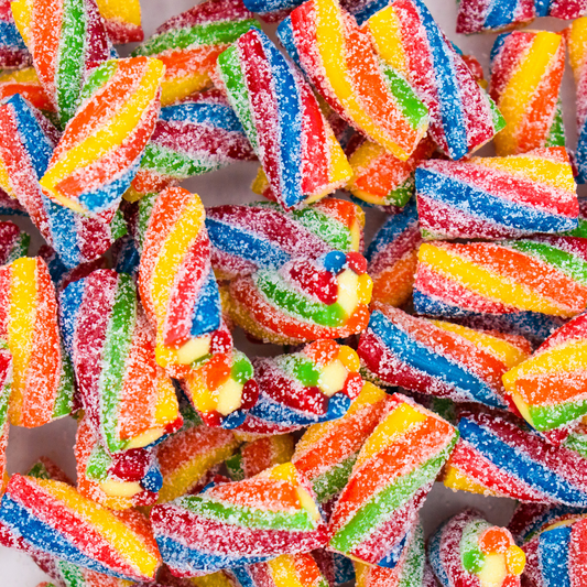 Mini Rainbow Twisted Licorice Pineapple