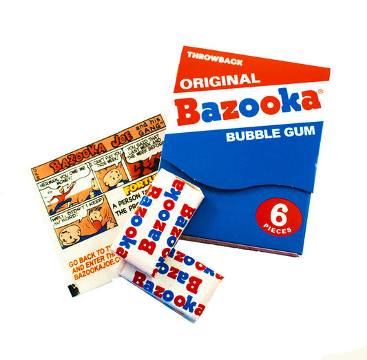 Bazooka Bubble Gum 6 pcs