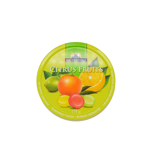 Travel tin citrus fruits 175g