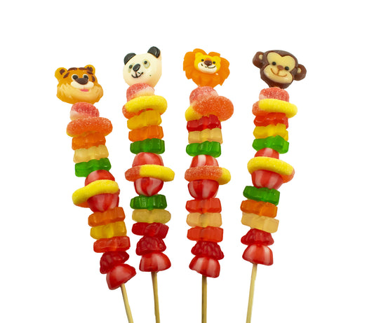 Animals Gummy Candy Kabob 70g