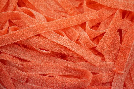 Sour strawberry licorice belts