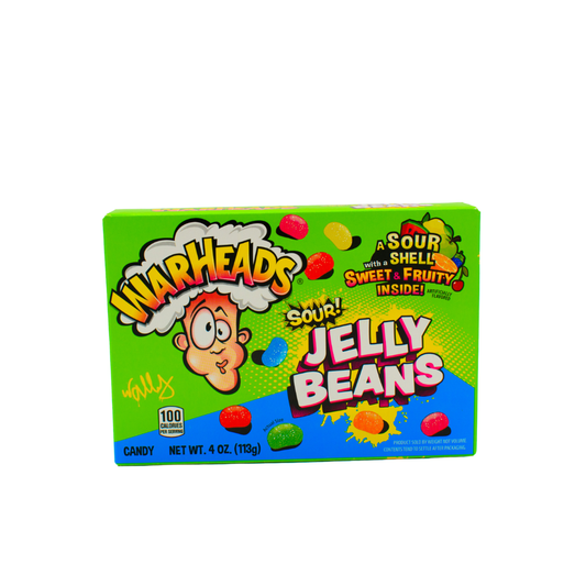 Warheads Sour Jelly Beans 113g
