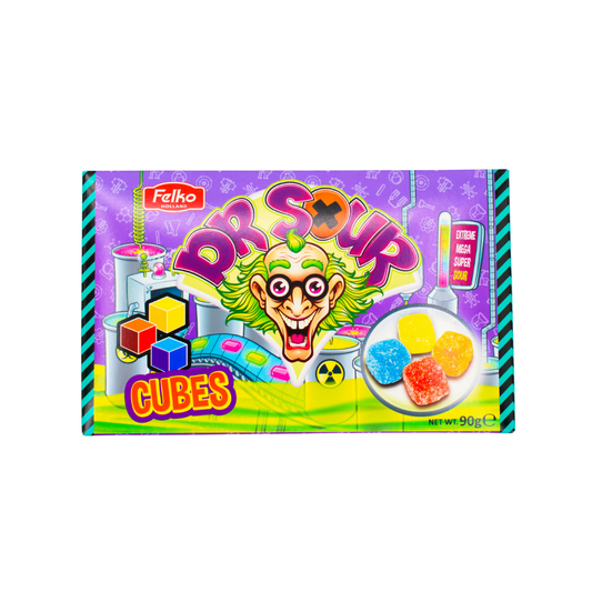 Dr. sour Bonbons gelé Cubes 90g