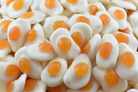 Peach Fried Eggs