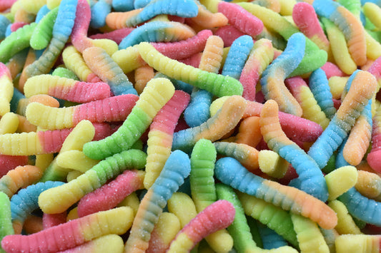 Sour Mini Neon Gummi Worms