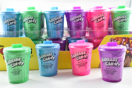 Garbage can candies