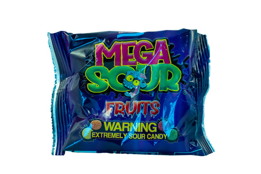 Bonbons Mega sour fruits
