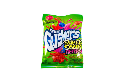 Fruit Gusher Super Sour Berry 120g