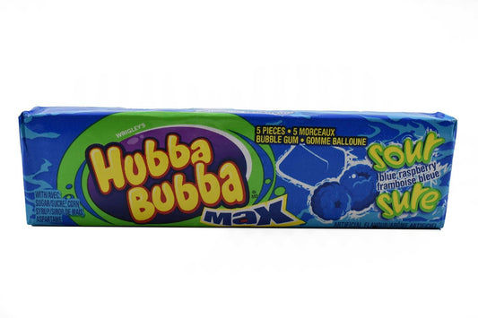 Blue Raspberry Hubba Bubba (5 pieces)