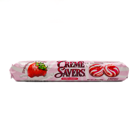Strawberry & Cream Hard Candies 50g