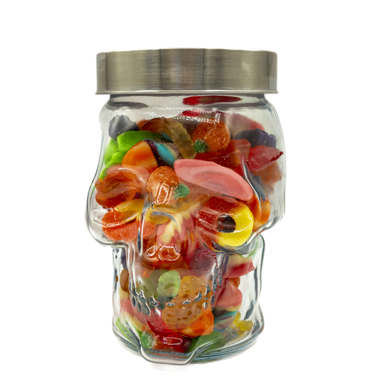 Halloween Candy Skull Vase 800g