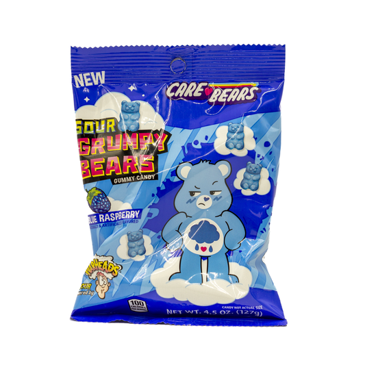 Warheads bears sour blue raspberry 127g