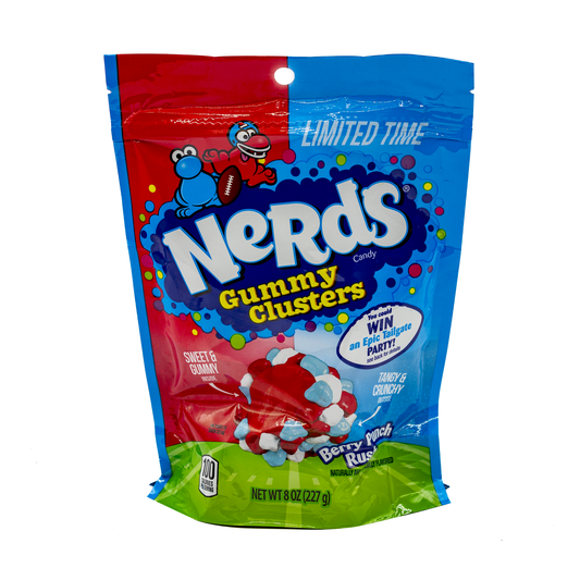 Nerds Gummy Clusters Berry Punch Rush 227g