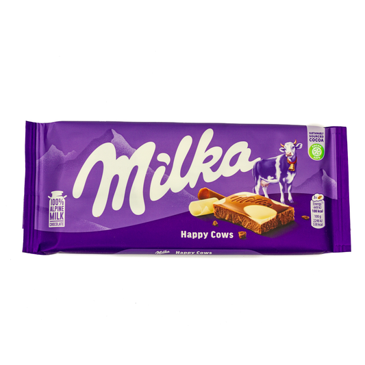 Milka Happy Cow Chocolate 90g