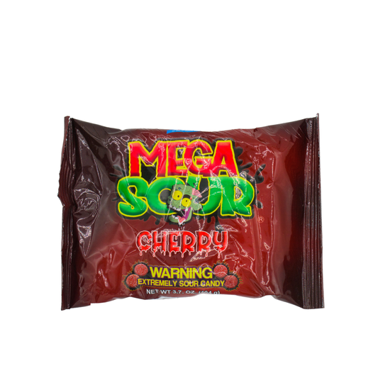 Mega Sour cherry flavour candies