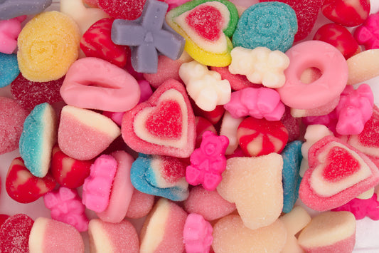 Valentine's gummy mix