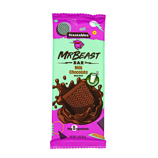 Mr Beast milk chocolate bar 60g