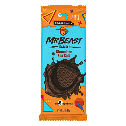 Mr Beast chocolate sea salt bar 60g