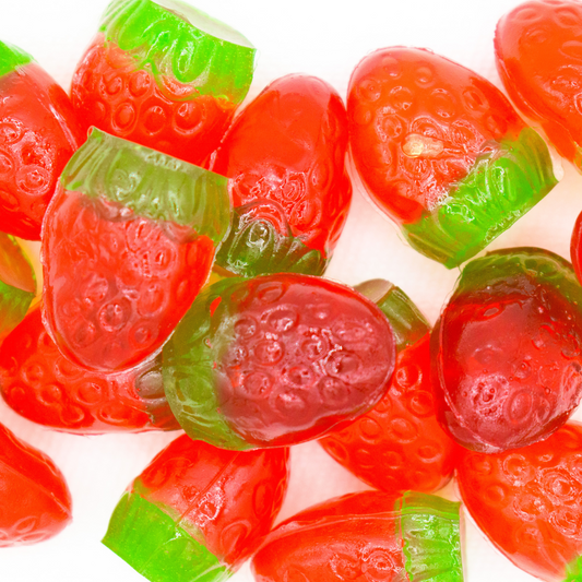 Strawberry peelers candies