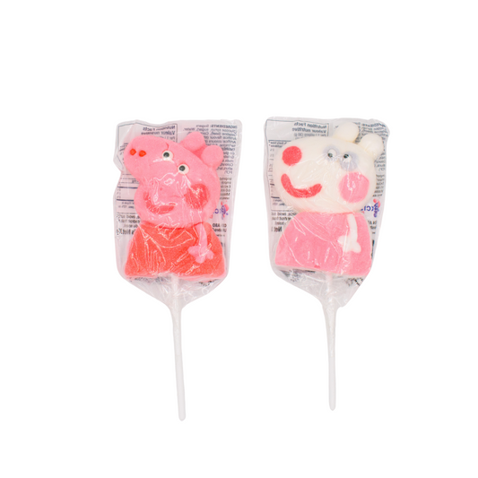 Peppa Pig Marshmallow Lollipops 30g