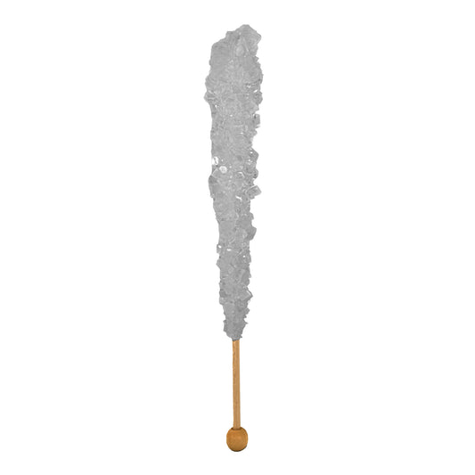 Silver Rock Candy Stick Lollipop