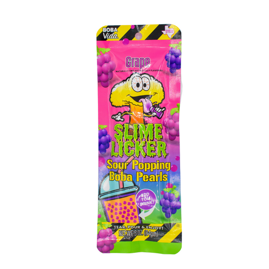 Sour popping bobba grape 84g