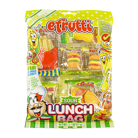 Sour Lunch Bag E-Frutti 77g