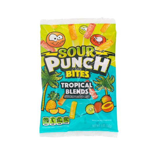 Sour Punch Bites Tropical 142g