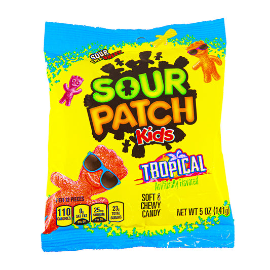 Bonbons Sour Patch Kids Tropical 141g