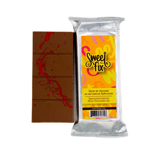 Dubai Speculoos biscuit milk chocolate bar 150g