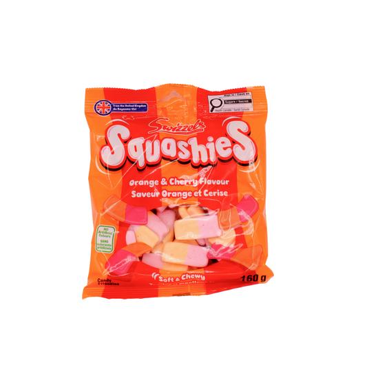 Squashies orange & Cherry 160g