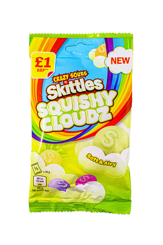 Skittles Squishy Cloudz Sours 94g