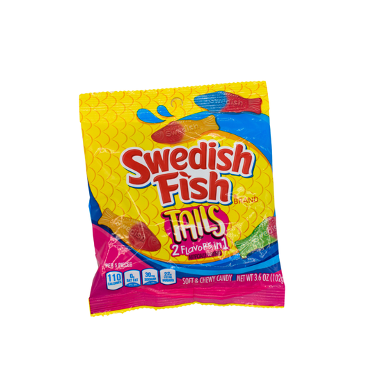 Swedish Fish Tails 2 in 1 102g