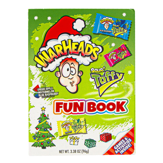 Warheads Sour Taffy Fun Book 96g
