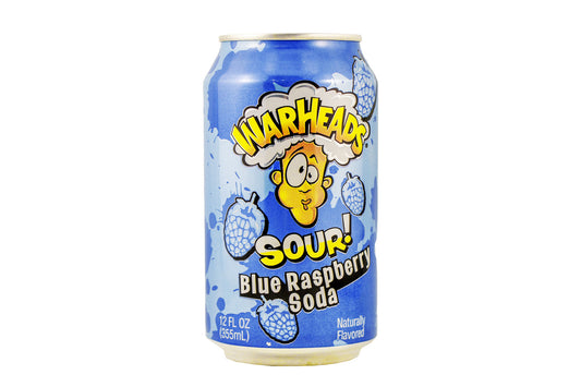 Warheads soda blue raspberry 355ml