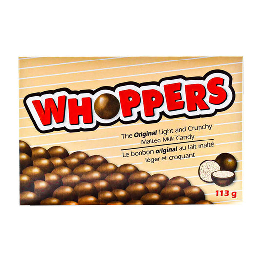 Enrobages chocolatés - Chocolat Whoppers Original 113g