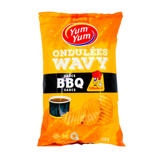 St Hubert BBQ Sauce Chips 170g