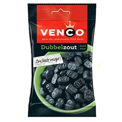 Bonbons réglisse noire salée