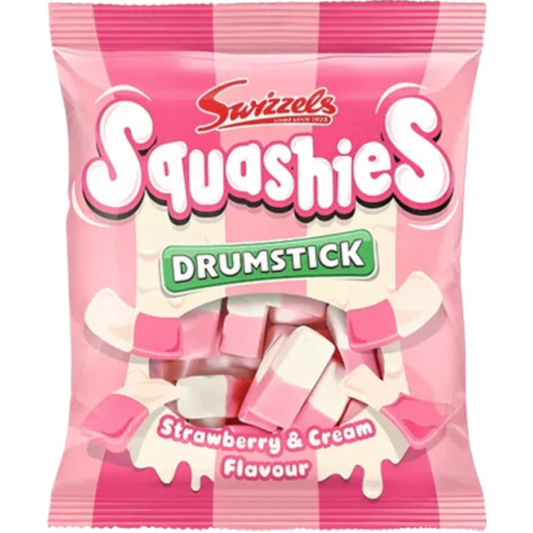 Bonbons Squashies Fraise et Crème 120g