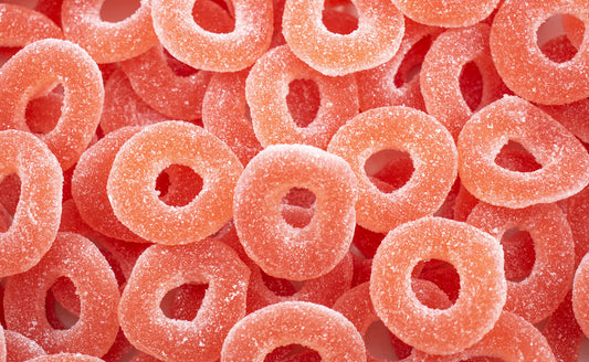 Sour Strawberry Rings