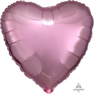 Rose Gold Heart Decorative Balloon 18''