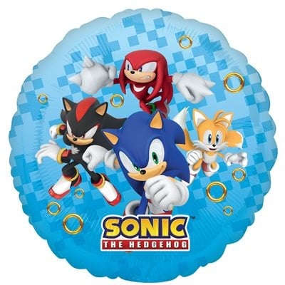Ballon Décoratif Sonic le Hérisson 18''
