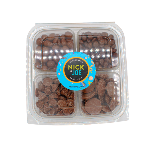 plateau macarons, rosettes, arachides raisins chocolat 560g