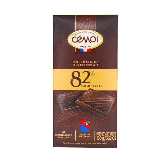 Cémoi 82% Dark Chocolate 100g
