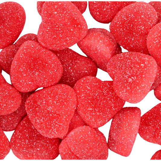 Stuffed Strawberry Hearts