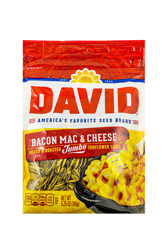 Bacon - Mac & Cheese David Sunflower Seeds 149g