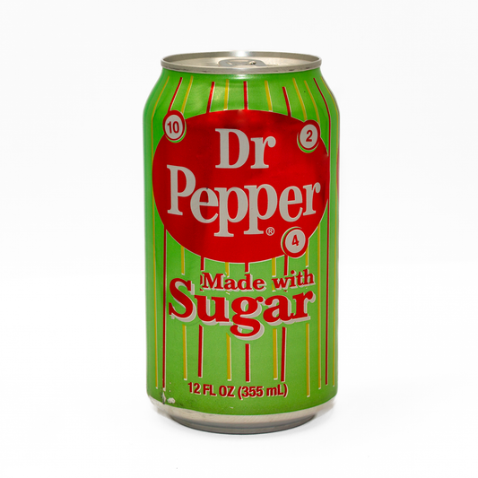 Dr Pepper Made with Sugar 355ml