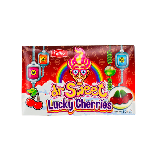 Dr Sweet Bonbons gelé cerise 80g